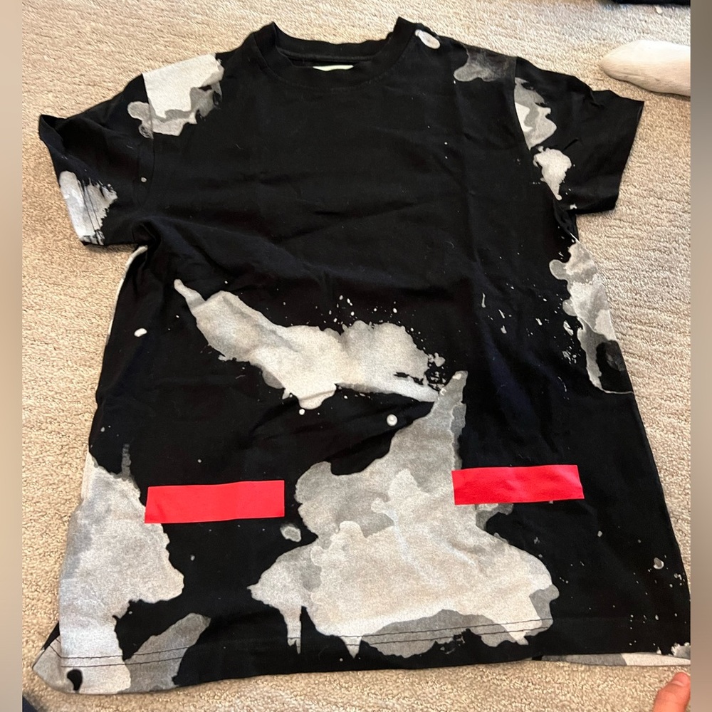 Mens off-white tshirt size XXS fits XS/S men